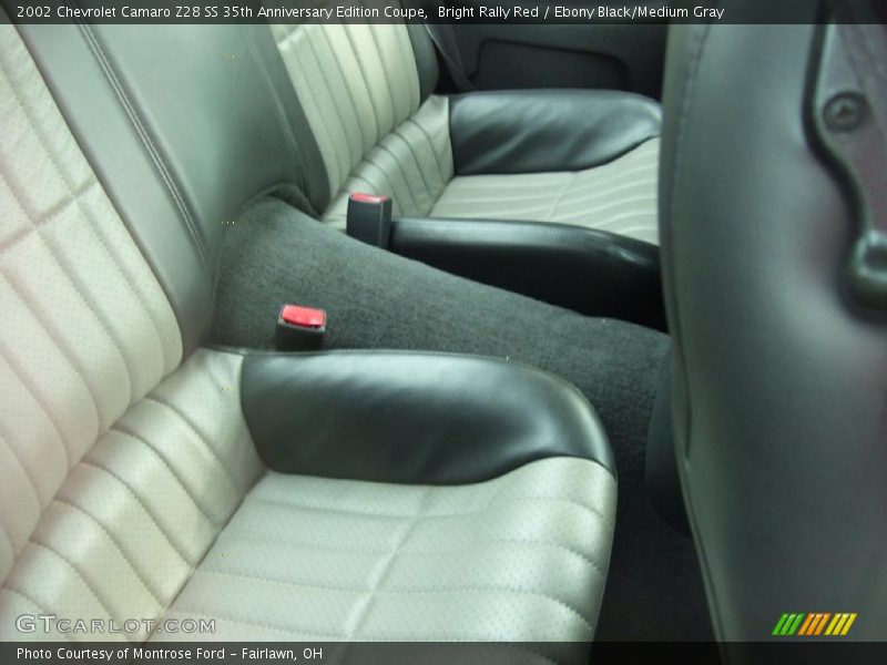 Bright Rally Red / Ebony Black/Medium Gray 2002 Chevrolet Camaro Z28 SS 35th Anniversary Edition Coupe