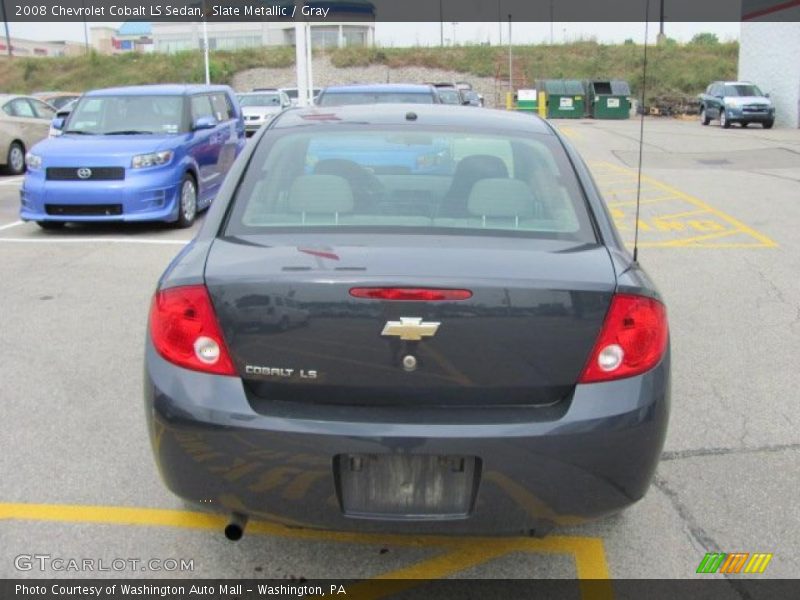 Slate Metallic / Gray 2008 Chevrolet Cobalt LS Sedan