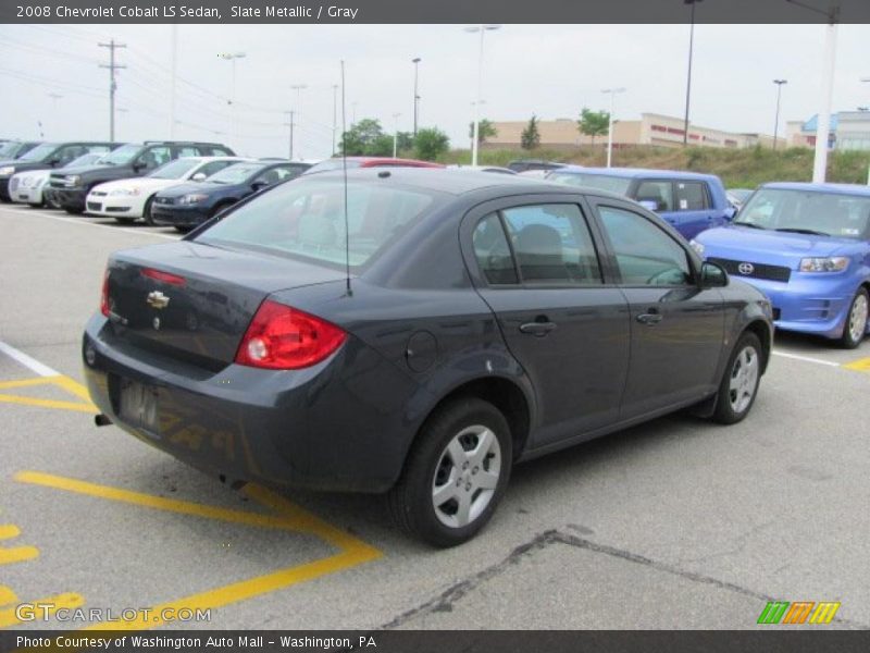 Slate Metallic / Gray 2008 Chevrolet Cobalt LS Sedan