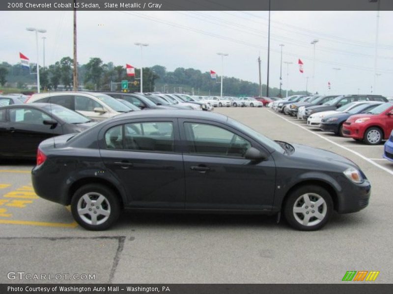 Slate Metallic / Gray 2008 Chevrolet Cobalt LS Sedan