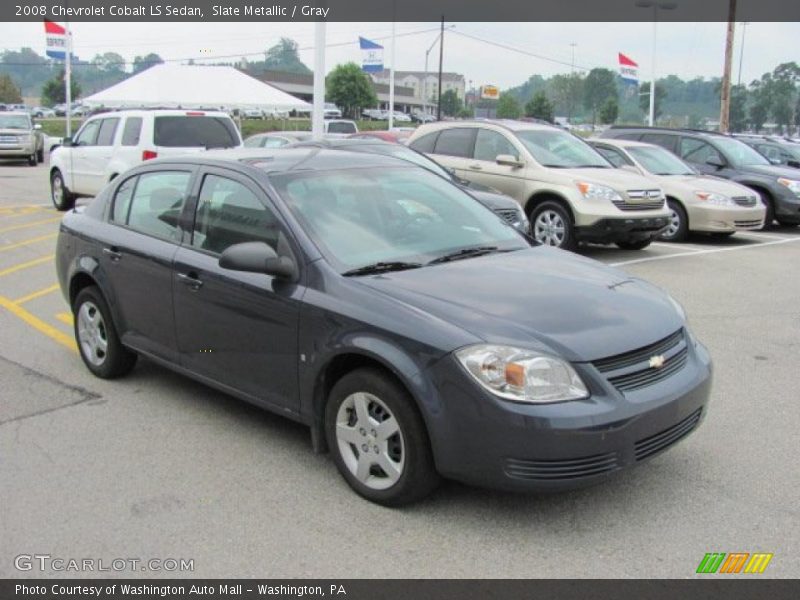 Slate Metallic / Gray 2008 Chevrolet Cobalt LS Sedan