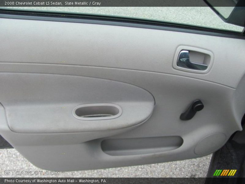 Slate Metallic / Gray 2008 Chevrolet Cobalt LS Sedan