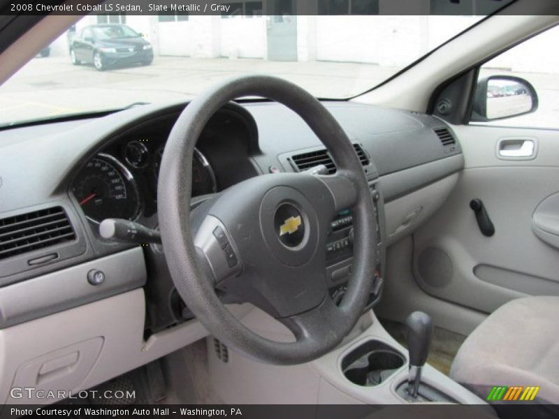 Slate Metallic / Gray 2008 Chevrolet Cobalt LS Sedan