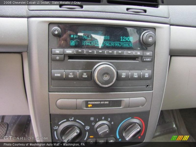 Slate Metallic / Gray 2008 Chevrolet Cobalt LS Sedan