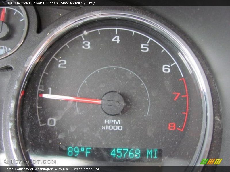 Slate Metallic / Gray 2008 Chevrolet Cobalt LS Sedan