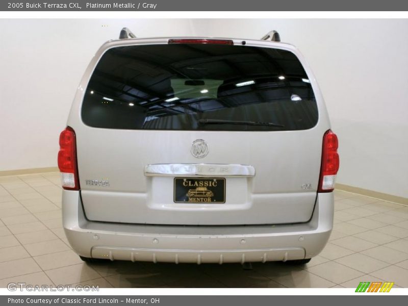 Platinum Metallic / Gray 2005 Buick Terraza CXL