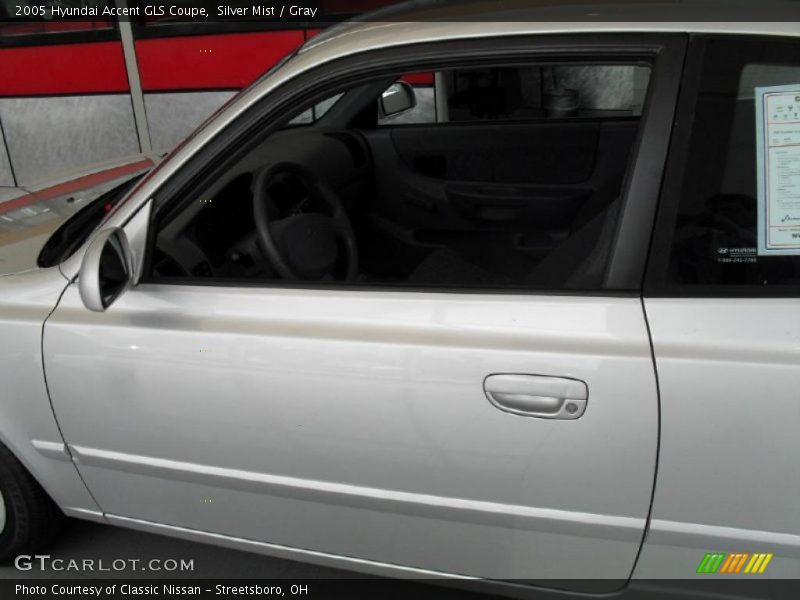 Silver Mist / Gray 2005 Hyundai Accent GLS Coupe