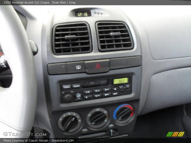 Silver Mist / Gray 2005 Hyundai Accent GLS Coupe