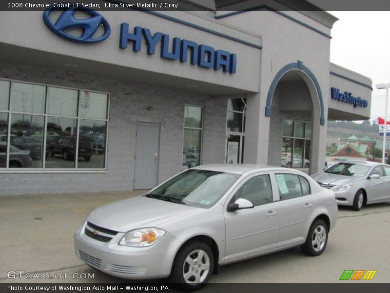 Ultra Silver Metallic / Gray 2008 Chevrolet Cobalt LT Sedan
