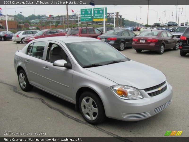 Ultra Silver Metallic / Gray 2008 Chevrolet Cobalt LT Sedan