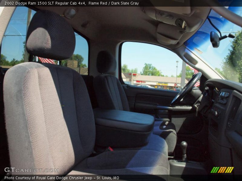 Flame Red / Dark Slate Gray 2002 Dodge Ram 1500 SLT Regular Cab 4x4