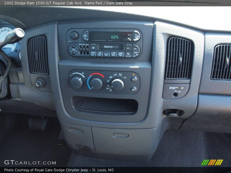 Flame Red / Dark Slate Gray 2002 Dodge Ram 1500 SLT Regular Cab 4x4