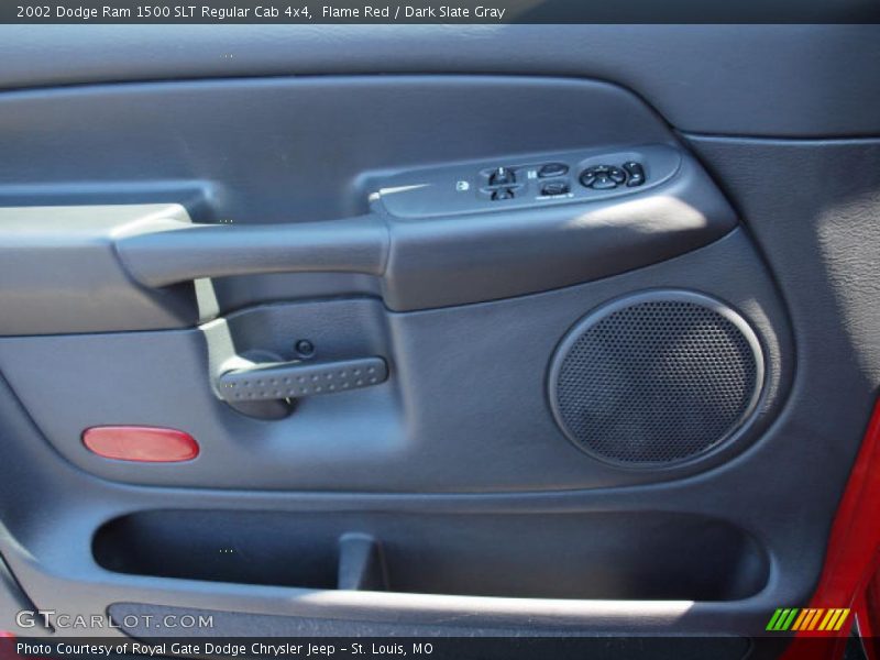 Flame Red / Dark Slate Gray 2002 Dodge Ram 1500 SLT Regular Cab 4x4