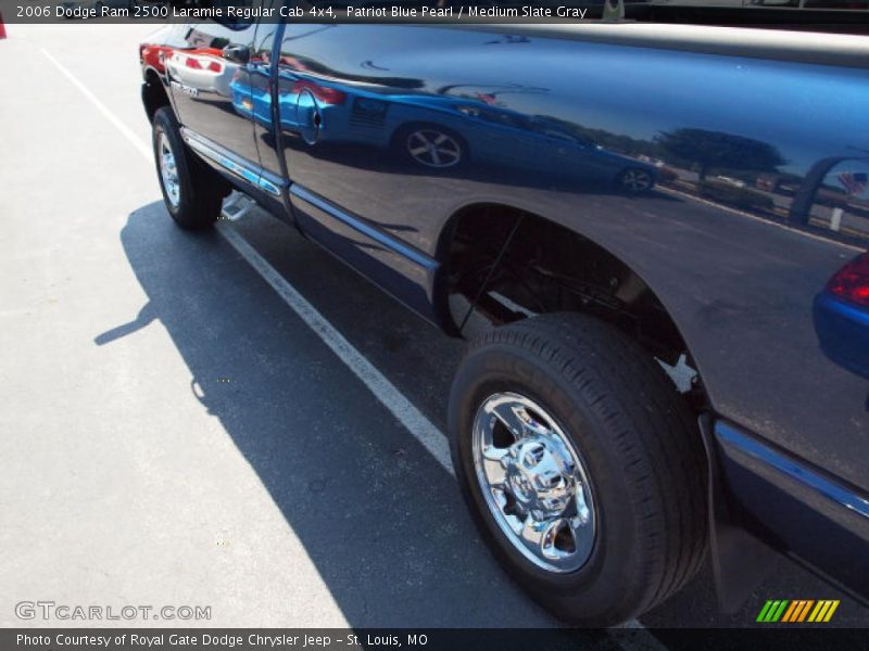 Patriot Blue Pearl / Medium Slate Gray 2006 Dodge Ram 2500 Laramie Regular Cab 4x4