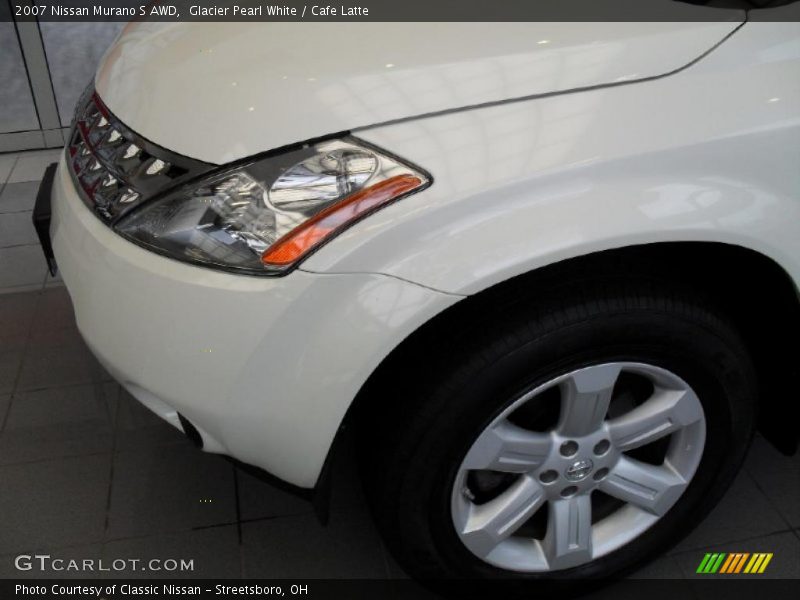 Glacier Pearl White / Cafe Latte 2007 Nissan Murano S AWD