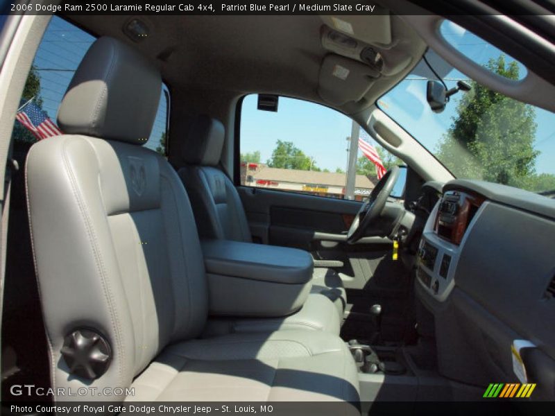 Patriot Blue Pearl / Medium Slate Gray 2006 Dodge Ram 2500 Laramie Regular Cab 4x4