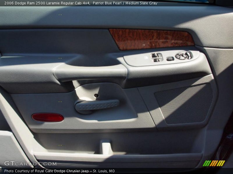 Patriot Blue Pearl / Medium Slate Gray 2006 Dodge Ram 2500 Laramie Regular Cab 4x4