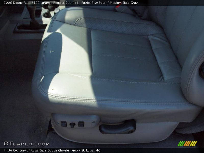Patriot Blue Pearl / Medium Slate Gray 2006 Dodge Ram 2500 Laramie Regular Cab 4x4
