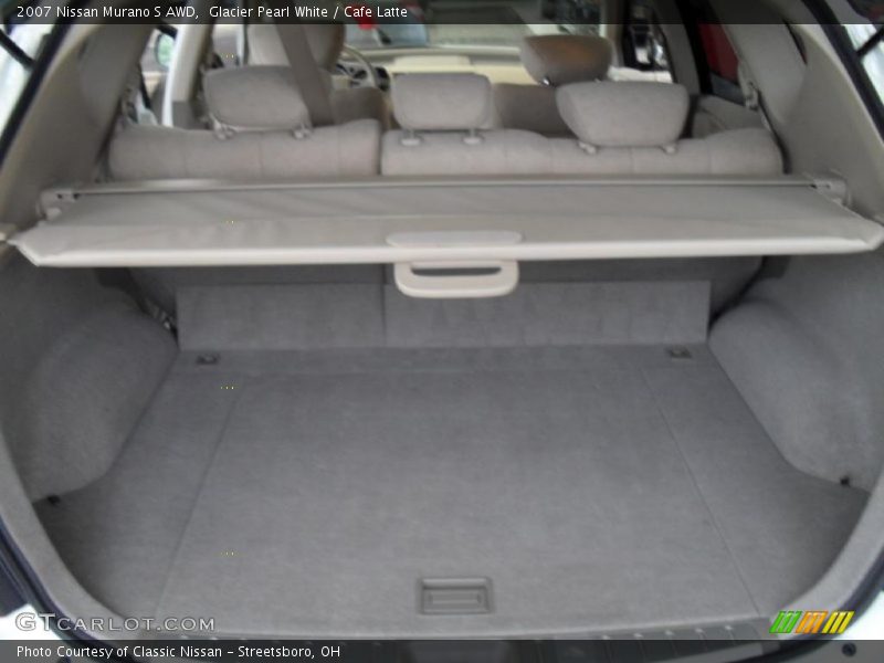 Glacier Pearl White / Cafe Latte 2007 Nissan Murano S AWD