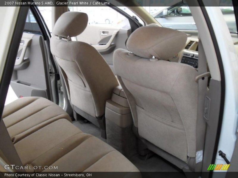 Glacier Pearl White / Cafe Latte 2007 Nissan Murano S AWD