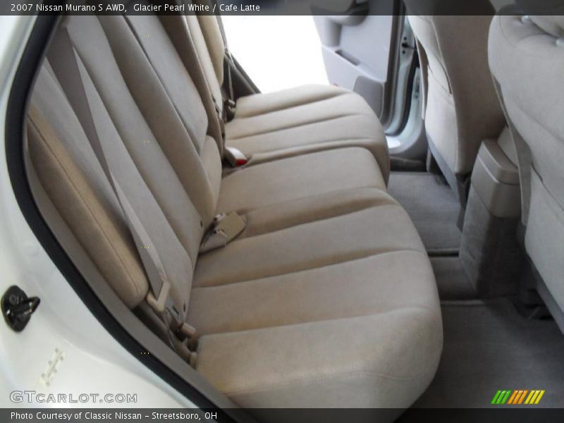 Glacier Pearl White / Cafe Latte 2007 Nissan Murano S AWD