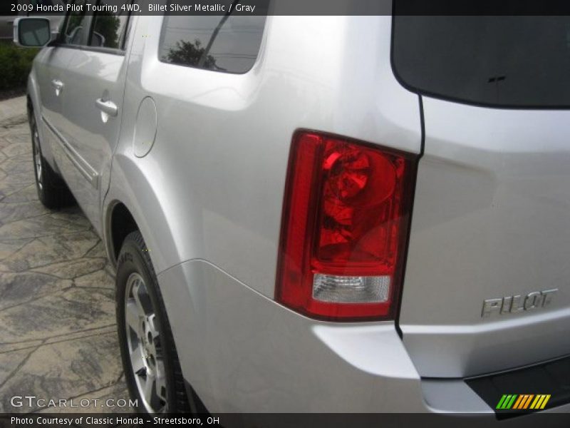 Billet Silver Metallic / Gray 2009 Honda Pilot Touring 4WD