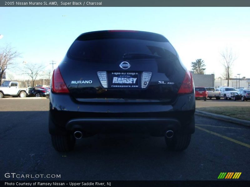 Super Black / Charcoal 2005 Nissan Murano SL AWD