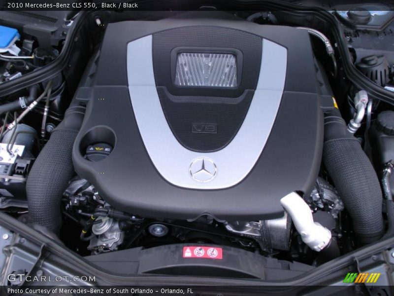 Black / Black 2010 Mercedes-Benz CLS 550