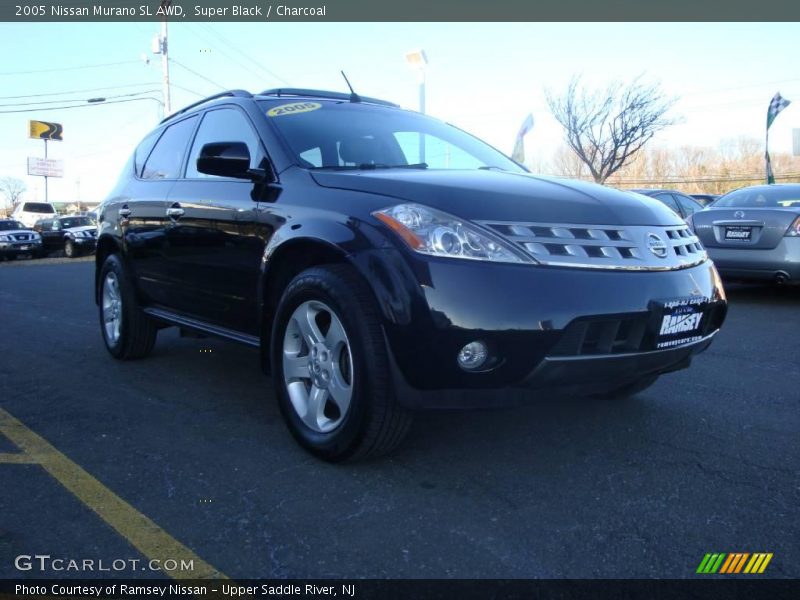 Super Black / Charcoal 2005 Nissan Murano SL AWD