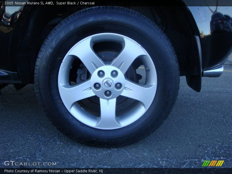 Super Black / Charcoal 2005 Nissan Murano SL AWD