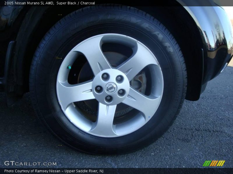 Super Black / Charcoal 2005 Nissan Murano SL AWD