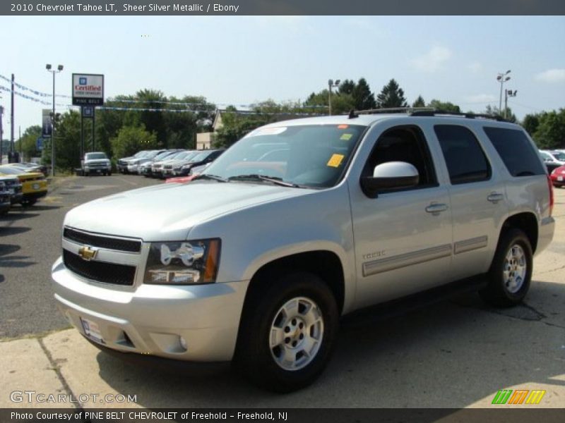 Sheer Silver Metallic / Ebony 2010 Chevrolet Tahoe LT
