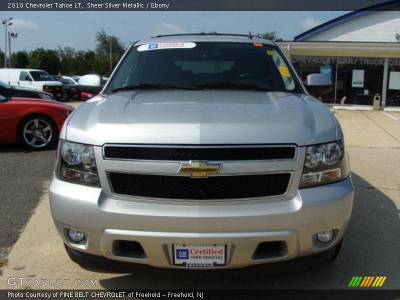 Sheer Silver Metallic / Ebony 2010 Chevrolet Tahoe LT