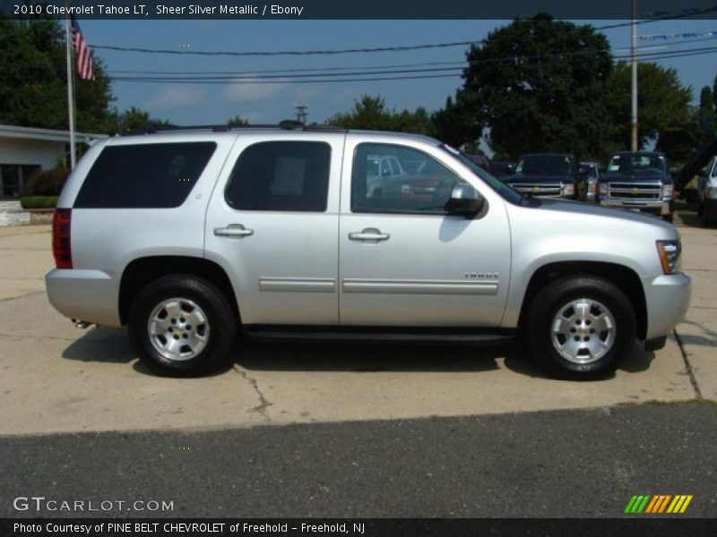 Sheer Silver Metallic / Ebony 2010 Chevrolet Tahoe LT