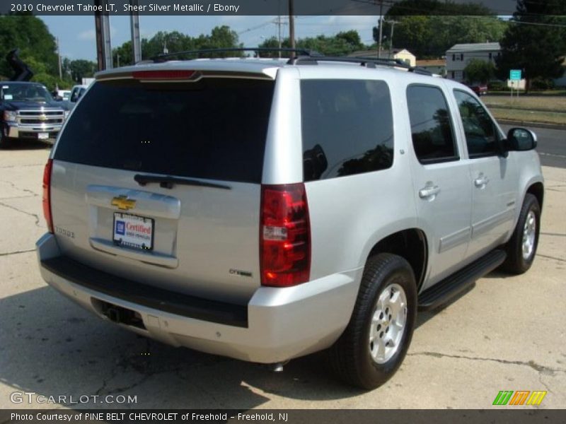 Sheer Silver Metallic / Ebony 2010 Chevrolet Tahoe LT