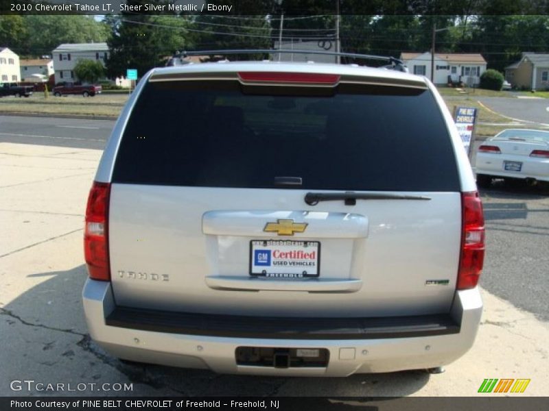 Sheer Silver Metallic / Ebony 2010 Chevrolet Tahoe LT