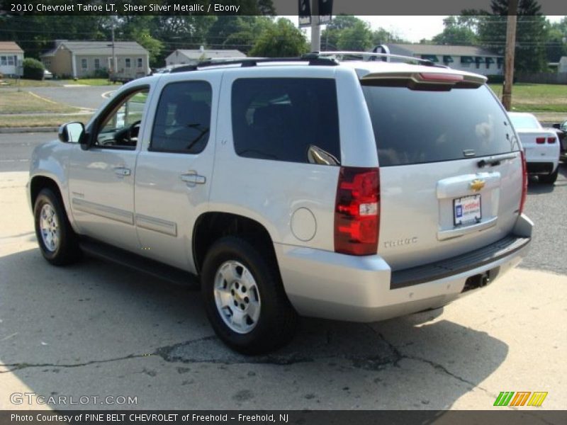 Sheer Silver Metallic / Ebony 2010 Chevrolet Tahoe LT