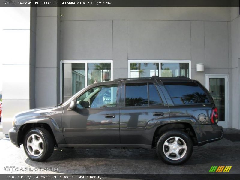 Graphite Metallic / Light Gray 2007 Chevrolet TrailBlazer LT