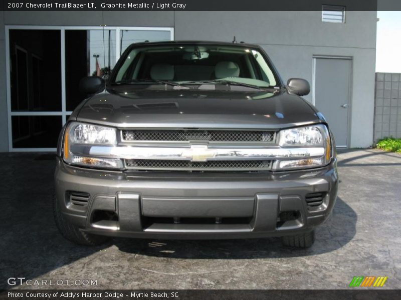 Graphite Metallic / Light Gray 2007 Chevrolet TrailBlazer LT