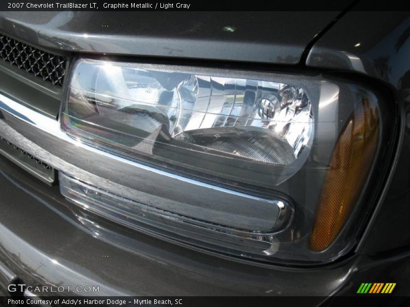 Graphite Metallic / Light Gray 2007 Chevrolet TrailBlazer LT