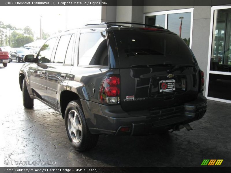 Graphite Metallic / Light Gray 2007 Chevrolet TrailBlazer LT