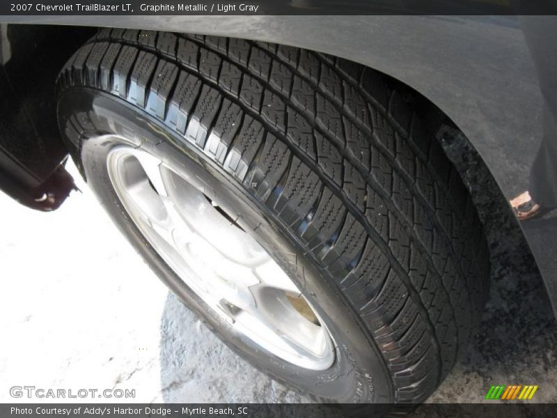 Graphite Metallic / Light Gray 2007 Chevrolet TrailBlazer LT