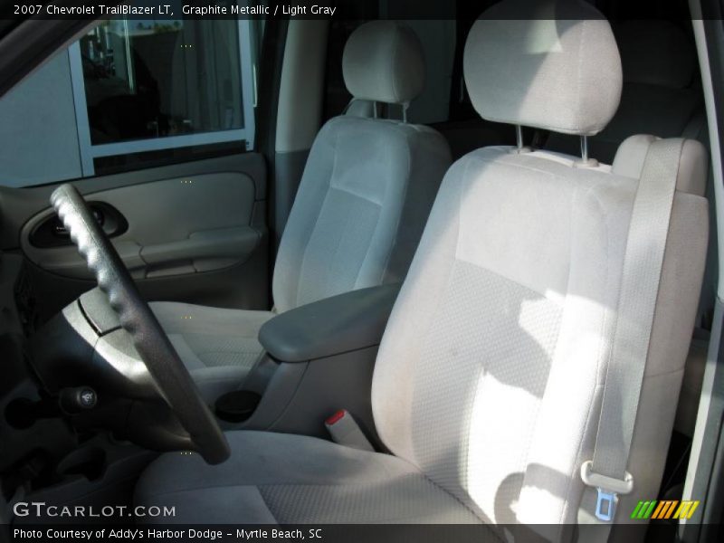 Graphite Metallic / Light Gray 2007 Chevrolet TrailBlazer LT