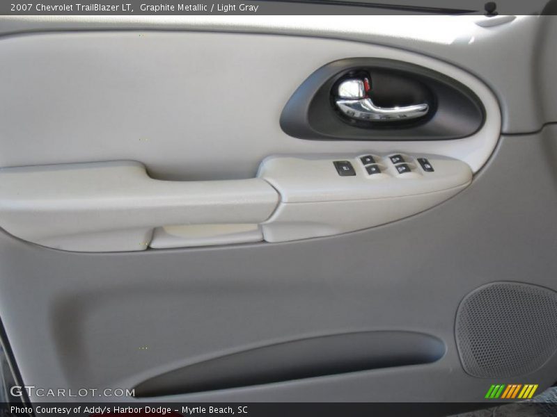 Graphite Metallic / Light Gray 2007 Chevrolet TrailBlazer LT