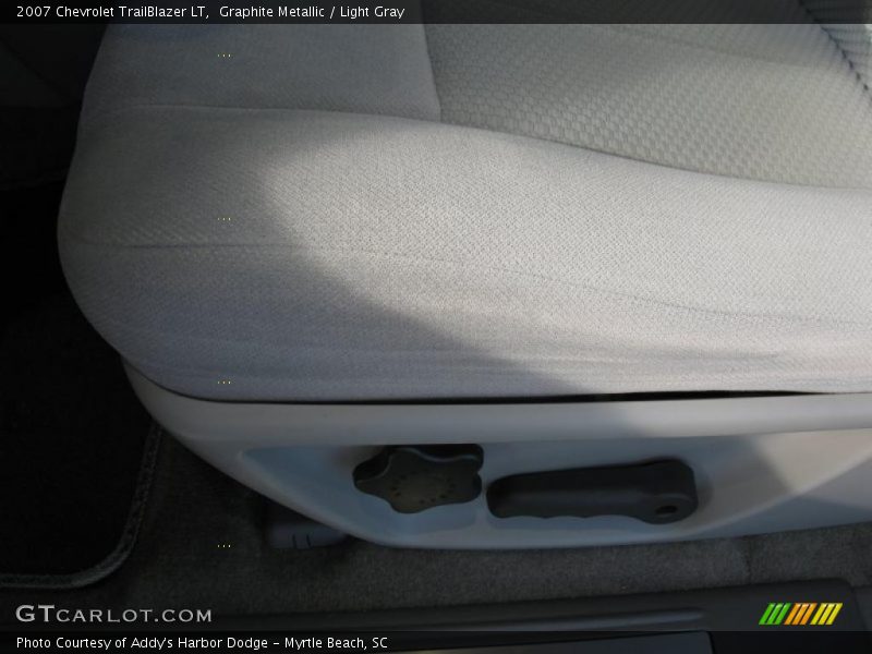 Graphite Metallic / Light Gray 2007 Chevrolet TrailBlazer LT