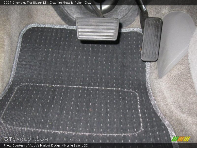 Graphite Metallic / Light Gray 2007 Chevrolet TrailBlazer LT