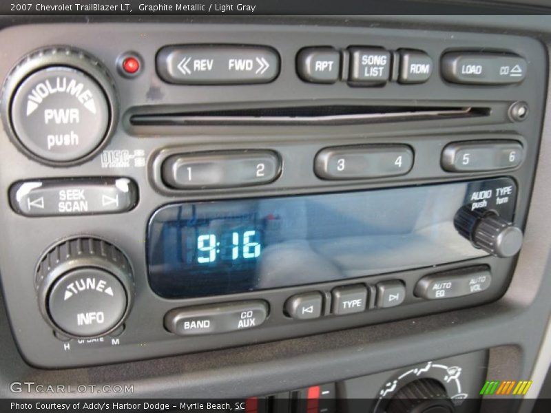 Graphite Metallic / Light Gray 2007 Chevrolet TrailBlazer LT