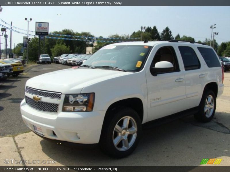 Summit White / Light Cashmere/Ebony 2007 Chevrolet Tahoe LT 4x4