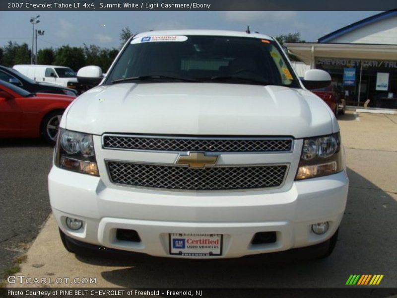 Summit White / Light Cashmere/Ebony 2007 Chevrolet Tahoe LT 4x4