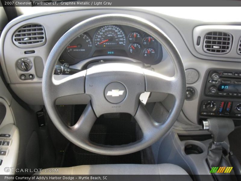 Graphite Metallic / Light Gray 2007 Chevrolet TrailBlazer LT